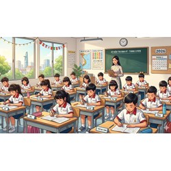 Lịch thi đánh giá năng lực học sinh lớp 3 TP Hồ Chí Minh 2026