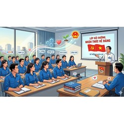 Quy trình, tiêu chuẩn cử Đoàn viên thanh niên ưu tú đi học lớp Cảm tình Đảng