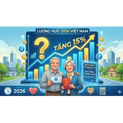 Năm 2026 còn áp dụng mức tăng lương hưu 15% theo Nghị định 75 không?