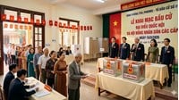 Hướng dẫn quy trình, thời gian tổ chức Lễ khai mạc tại các điểm bỏ phiếu Bầu cử 15/3/2026