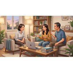 Viết bài văn nghị luận về việc người trẻ cần làm để thuyết phục cha mẹ tin tưởng và đồng hành