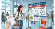 Cử tri đang đi du lịch có được bỏ phiếu ở nơi khác hoặc nhờ người bầu cử thay?