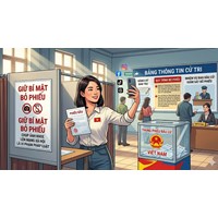Có được mang điện thoại vào phòng bỏ phiếu, chụp đăng lên mạng không?