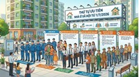 Thứ tự ưu tiên hỗ trợ nhà ở xã hội từ 1/7/2026: Ai được chọn trước?