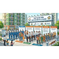 Thứ tự ưu tiên hỗ trợ nhà ở xã hội từ 1/7/2026: Ai được chọn trước?