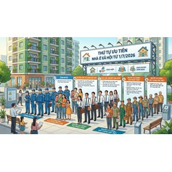 Thứ tự ưu tiên hỗ trợ nhà ở xã hội từ 1/7/2026: Ai được chọn trước?