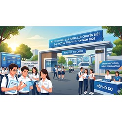 Lịch thi Đánh giá năng lực chuyên biệt Đại học Sư phạm TPHCM năm 2026