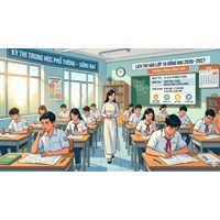 Lịch thi tuyển sinh lớp 10 tỉnh Đồng Nai năm học 2026 - 2027
