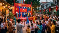 Lời dẫn văn nghệ Ngày hội Đại đoàn kết toàn dân tộc ở khu dân cư