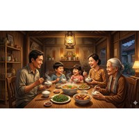 Viết bài văn nêu suy nghĩ của em về ý nghĩa của những bữa cơm gia đình