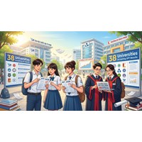 Danh sách 38 trường Đại học xét tuyển bằng kết quả bài thi SPT 2026
