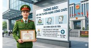 Đi nghĩa vụ Công an về có được cộng điểm ưu tiên khi thi tuyển công chức?