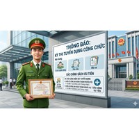 Đi nghĩa vụ Công an về có được cộng điểm ưu tiên khi thi tuyển công chức?