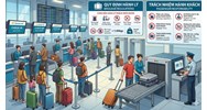 Trách nhiệm của hành khách đối với hành lý khi đi máy bay theo Thông tư 14/2026/TT-BCA