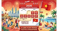 Phương án hoán đổi ngày làm việc để kỳ nghỉ lễ 30/4 - 1/5 năm 2026 kéo dài 9 ngày