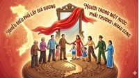 Giải thích bài ca dao "Nhiễu điều phủ lấy giá gương/ Người trong một nước phải thương nhau cùng”