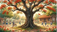 Viết đoạn văn tả thân cây phượng lớp 4 chọn lọc hay nhất