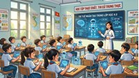 Mẫu sáng kiến kinh nghiệm: Ứng dụng công nghệ AI trong dạy học Tiểu học 2026