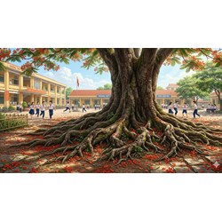 Viết đoạn văn tả gốc cây phượng lớp 4 siêu hay