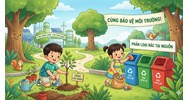 Kể về việc làm của Tin-tin và Mi-tin sau khi tham quan Công xưởng Xanh