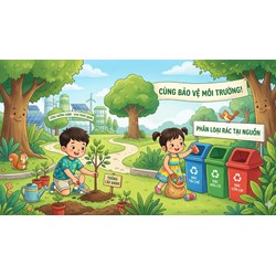 Kể về việc làm của Tin-tin và Mi-tin sau khi tham quan Công xưởng Xanh