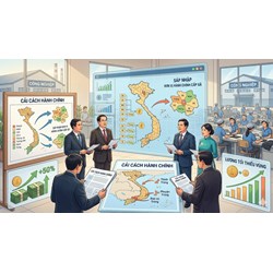 Sáp nhập xã năm 2026: Có ảnh hưởng đến mức lương tối thiểu vùng?
