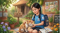 Viết bài văn tả một con vật mà em đã chăm sóc và gắn bó lớp 4