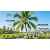 Viết bài văn tả cây dừa Tập làm văn lớp 4