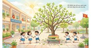 Viết bài văn tả cây bàng vào mùa xuân Tập làm văn lớp 4