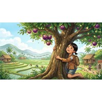 Viết đoạn văn nêu lí do yêu thích câu chuyện Sự tích cây vú sữa lớp 4