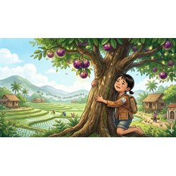 Viết đoạn văn nêu lí do yêu thích câu chuyện Sự tích cây vú sữa lớp 4