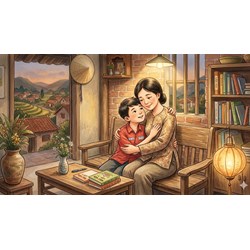 Viết đoạn văn ngắn từ 6 - 8 câu nói về tình mẫu tử lớp 7
