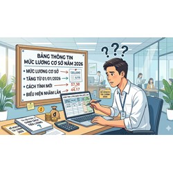 5 hiểu lầm tai hại về việc tăng lương cơ sở tháng 3/2026 cần biết ngay