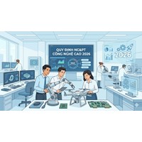 Quy định mới về nghiên cứu và phát triển công nghệ cao áp dụng từ 1/7/2026