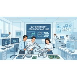 Quy định mới về nghiên cứu và phát triển công nghệ cao áp dụng từ 1/7/2026