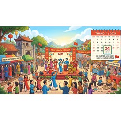 Bổ sung Ngày Văn hóa Việt Nam (24/11) vào danh sách nghỉ lễ hưởng lương?