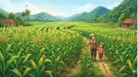 Viết bài văn tả cây ngô Tập làm văn lớp 4