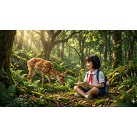 Viết bài văn tả một con vật sống trong môi trường tự nhiên mà em thích