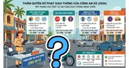 Thẩm quyền xử phạt giao thông của lực lượng Công an xã năm 2026