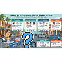 Thẩm quyền xử phạt giao thông của lực lượng Công an xã năm 2026