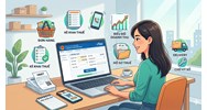 Hướng dẫn Hộ kinh doanh bán hàng online khai thuế, nộp thuế từ 2026