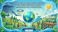 Hướng dẫn tổ chức sự kiện hưởng ứng Ngày Nước thế giới và Ngày Khí tượng năm 2026