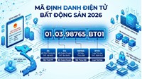 Hướng dẫn cách đọc cấu trúc Mã định danh điện tử Bất động sản áp dụng từ 1/3/2026