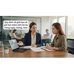Quy định về <strong>giới</strong> hạn số giờ làm thêm (OT) tối đa trong ngày, tháng, năm