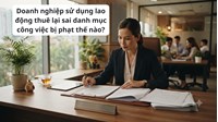 Doanh nghiệp sử dụng lao động thuê lại sai danh mục công việc bị phạt thế nào?