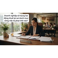 Doanh nghiệp sử dụng lao động thuê lại sai danh mục công việc bị phạt thế nào?