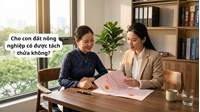 Cho con đất nông nghiệp có được tách thửa không?