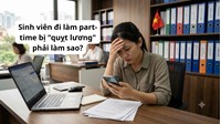 Sinh viên đi làm part-time bị "quỵt lương" phải làm sao?