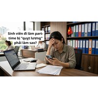 Sinh viên đi làm part-time bị "quỵt lương" phải làm sao?