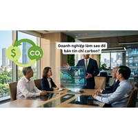Doanh nghiệp làm sao để bán tín chỉ carbon?